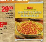 Iceland Plain Sweetcorn-900g