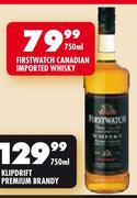 Firstwatch Canadian Imported Whisky-750ml