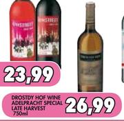 Drostdy Hof Wine Adelpracht Special Late Harvest-750ml
