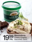 Simonsberg Cream Cheese-230gm