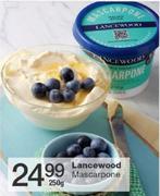 Lancewood Mascarpone-250gm