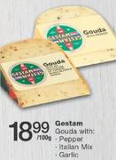 Gestam Gouda With Pepper/Italian Mix/Garlic-Per 100gm