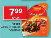 Royco Cook-In Sauce Assorted Each