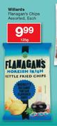 Willards Flanagan's Chips Assorted-125g Each