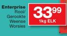 Ennterprise Rooi/Gerookte Weense Worsies-1Kg Elk