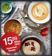 Deli Assorted Soups- 900ml Each