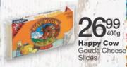 Happy Cow Gouda Cheese Slices- 400g
