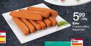 Elim Frankfurters Assorted-100g