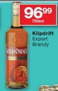 Klipdrift-Export Brandy-750ml