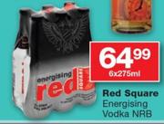 Red Square-Energising Vodka NRB-6x275ml