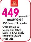 Apple iPad Air With Wi-Fi And 3G 32GB-On My Gig 1