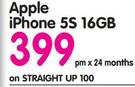 Apple iPhone 5S 16GB-On Straight Up 100