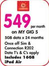 Apple iPad Air With Wi-Fi And 3G 16GB-On My Gig 5