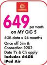 Apple iPad Air With Wi-Fi And 3G 64GB-On My Gig 5