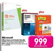 Microsoft Office Home and Student Bundle-Per Bundle