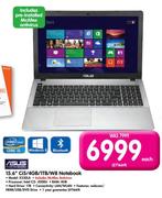 Asus 15.6" Ci5/4GB/1TB/W8 Notebook X550LA