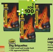 Camp Master 5Kg Briquettes-3's