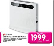 Huawei Wi-Fi Router With LTE/3G Modem B593