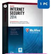McAfee Internet Security 1 User 2014