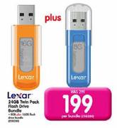 Lexar 24GB Twin Pack Flash Drive Bundle-Per Bundle