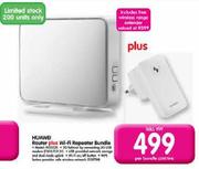 Huawei Router Plus Wi-Fi Repeater Bundle(HG5225)-Per Bundle
