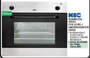 KIC 595mm Stainless Steel Eye Level/Undercounter Oven(KEO603IX)