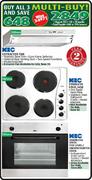 KIC Extractor Fan 599mm+Stainless Steel Hob 580mm+Stainless Steel Eye Level / Undercounter Oven-595m