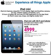 Apple iPad Mini With Wi-Fi and Cellular-16GB Each
