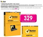 Norton Internet Security 2013 1 User Licence Each