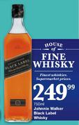 Johnnie Walker Black Label Whisky-750ml