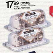 Fairview Cream Cheese-100gm Each