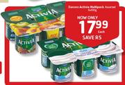 Danone Activia Multipack Assorted-6x100g Each