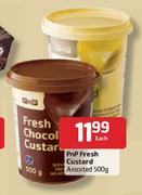 PnP Fresh Custard Assorted - 500g Each