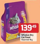 Whiskas Dry Cat Food-4Kg