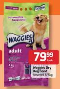 Waggies Dry Dog Food-6/8Kg Each