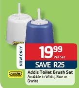 Addis Toilet Brush Set-Per Set