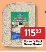 Marlton's Medi Fleece Blanket