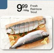 Fresh Rainbow Trout-100g
