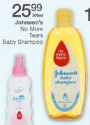 Johnson's No More Tears Baby Shampoo-300ml