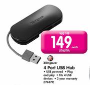 Targus 4 Port USB Hub Each