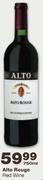 Alto Rouge Red Wine-750ml