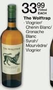 The Wolftrap Viognier/Chenin Blanc/Grenache Blanc Syrah/Mourvedre/Viognier-750ml Each