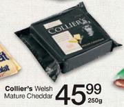 Collier's Welsh Mature Cheddar-250gm
