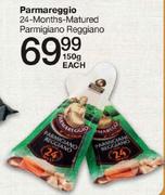 Parmareggio 24-Months-Matured Parmigiano Reggiano-150gm Each