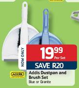 Addis Dustpan And Brush Set