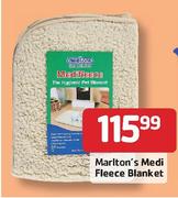  Marlton's Medi Fleece Blanket