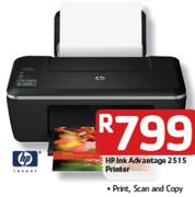 HP Inkjet Advantage 2515 Printer