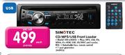 Sinotec CD/MP3/USB Front Loader-Each