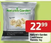 Nature's Garden Cauliflower Florets-1Kg