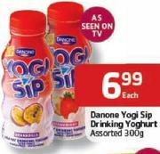 Danone Yogi Sip Drinking Yoghurt-300Gm Each